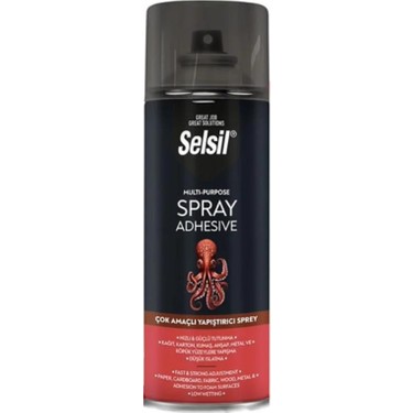 SELSİL ÇOK AMAÇLI YAPIŞTIRICI SPREY 400 ML